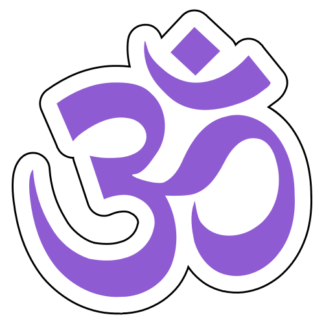 Hinduism Sticker (Lavender)